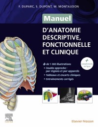 Cover Manuel d’anatomie descriptive, fonctionnelle et clinique