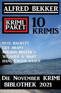 Cover Die November Thriller Bibliothek 2021 - Krimi Paket 10 Krimis