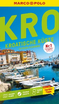 Cover MARCO POLO Reiseführer E-Book Kroatische Küste Istrien, Kvarner