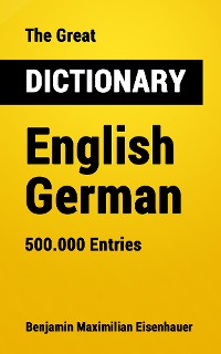 Cover The Great Dictionary English - German