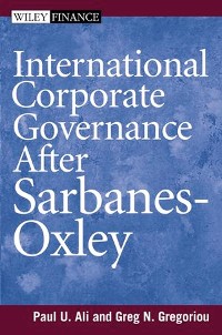 Cover International Corporate Governance After Sarbanes-Oxley