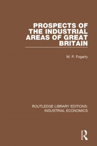 Cover Prospects of the Industrial Areas of Great Britain