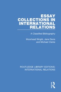Cover Essay Collections in International Relations
