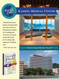 Cover Patients Beyond Borders Focus On: Kameda Medical Center