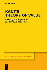 Cover Kant’s Theory of Value