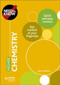 Cover Need to Know: Higher Chemistry