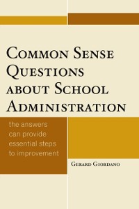Cover Common Sense Questions about School Administration