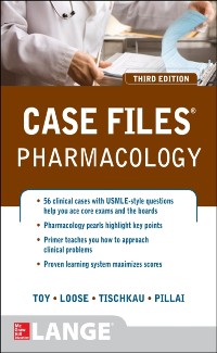 Cover Case Files Pharmacology, Third Edition