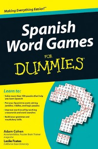 Cover Spanish Word Games For Dummies