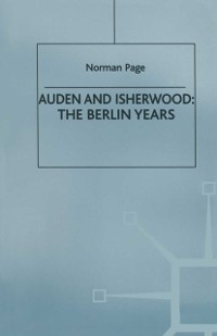 Cover Auden and Isherwood