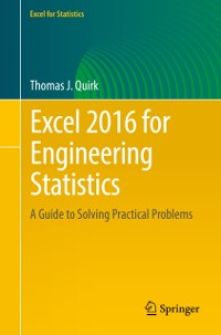 Cover Excel 2016 for Engineering Statistics
