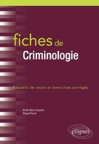 Cover Fiches de Criminologie