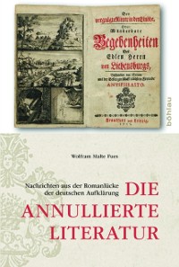 Cover Die annullierte Literatur