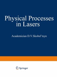 Cover Physical Processes in Lasers