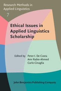 Cover Ethical Issues in Applied Linguistics Scholarship