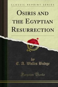 Cover Osiris and the Egyptian Resurrection