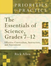 Cover Essentials of Science, Grades 7-12