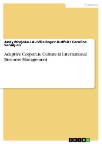 Cover Adaptive Corporate Culture in International Business Management