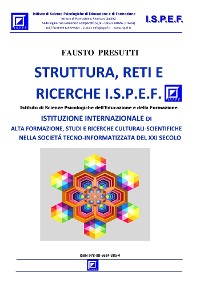 Cover Struttura, Reti e Ricerche I.S.P.E.F.