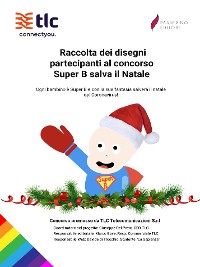 Cover Raccolta dei disegni partecipanti al concorso Super B salva il Natale
