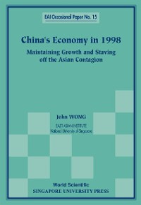 Cover CHINA'S ECONOMY IN 1998          (NO.15)