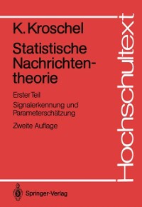 Cover Statistische Nachrichtentheorie