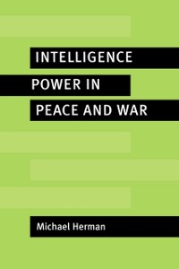 Cover Intelligence Power in Peace and War