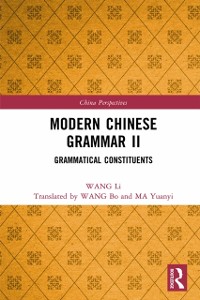Cover Modern Chinese Grammar II