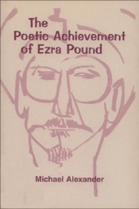 Cover Poetic Achievement of Ezra Pound