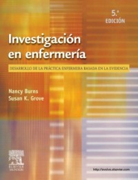 Cover Investigación en enfermería + Evolve