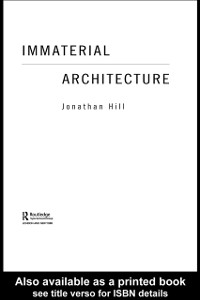 Cover Immaterial Architecture