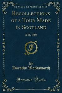 Cover Recollections of a Tour Made in Scotland