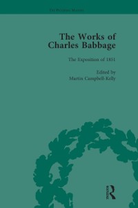 Cover Works of Charles Babbage Vol 10