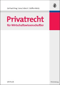 Cover Privatrecht für Wirtschaftswissenschaftler