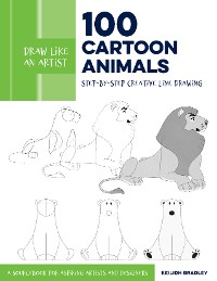 Cover Draw Like an Artist: 100 Cartoon Animals
