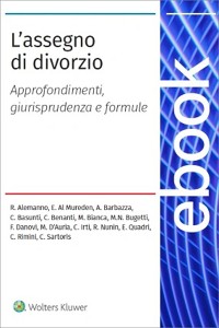 Cover L'assegno di divorzio