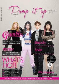 Cover Pump it up Magazine - K-Pop Sensation RUMBLE G - August 2021
