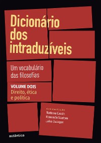 Cover Dicionário dos intraduzíveis Vol. 2 (Direito, ética e política)