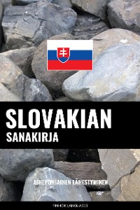 Cover Slovakian sanakirja