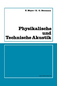 Cover Physikalische und Technische Akustik