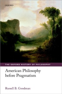 Cover American Philosophy before Pragmatism