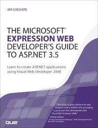 Cover Microsoft Expression Web Developer's Guide to ASP.NET 3.5, The