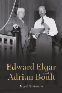 Cover Edward Elgar and Adrian Boult