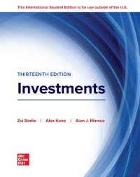Cover ISE Ebook Online Access For Investments