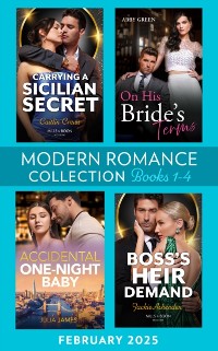 Cover Modern Romance February 2025 Books 1-4