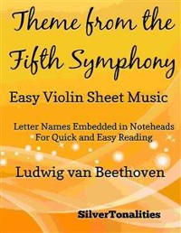 Cover Theme from the Fifth Symphony Easy Violin Sheet Music