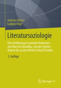 Cover Literatursoziologie
