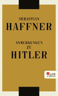 Cover Anmerkungen zu Hitler