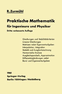 Cover Praktische Mathematik für Ingenieure und Physiker