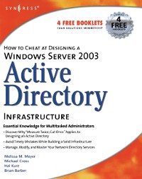 Cover How to Cheat at Designing a Windows Server 2003 Active Directory Infrastructure